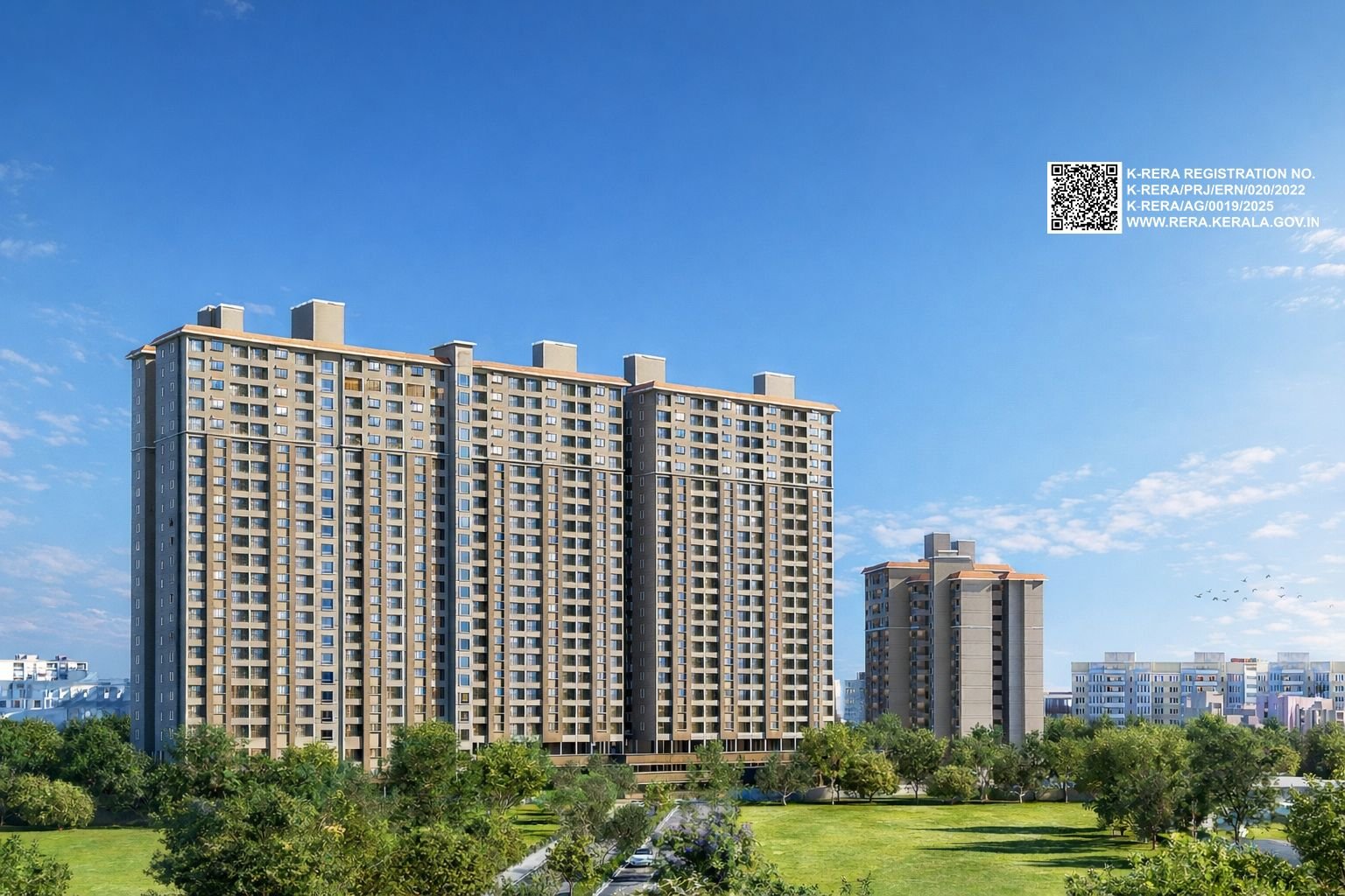 Provident Winworth luxury apartments in Edappally, Kochi